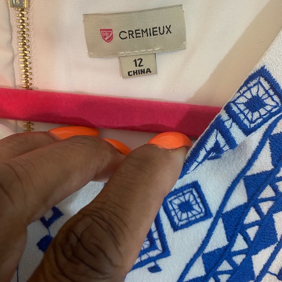 #46 CREMIEUX Lita Dress size 12 NWT - Picture 3 of 12